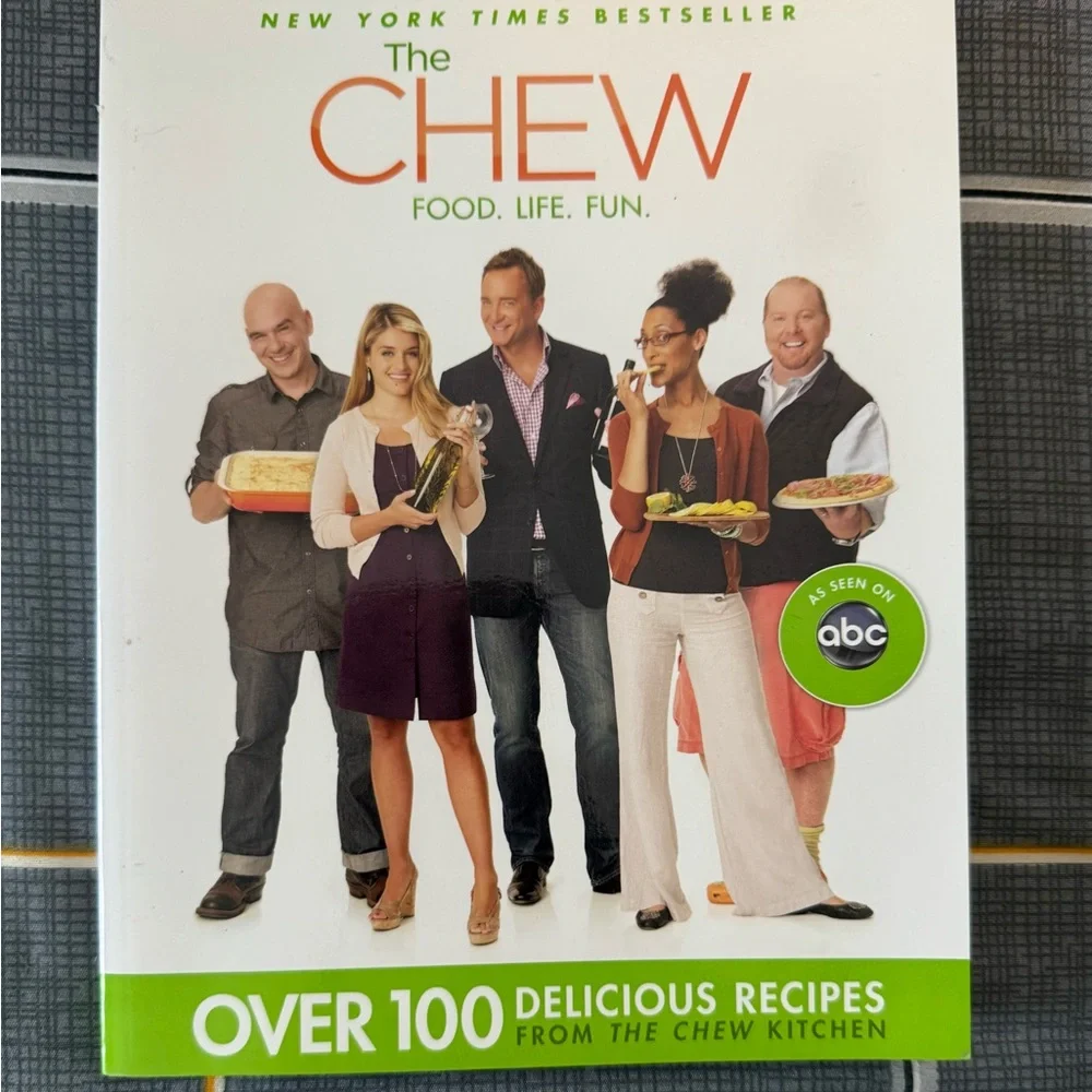🏡NWOT Cookbook Set - The Chew “What’s for Dinner AND The Chew Food. Life. Fun.”